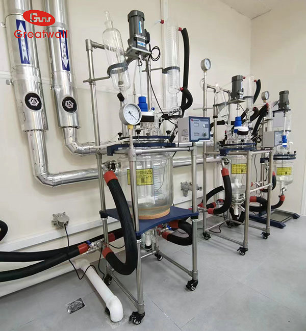 雙層玻璃反應釜主要部件介紹